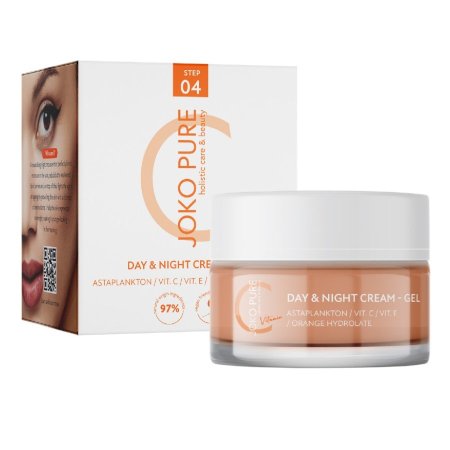 كريم جل النهار والليل مع ڤيتامين C من جوكو بيور|Day & Night Cream - Gel by Joko Pure